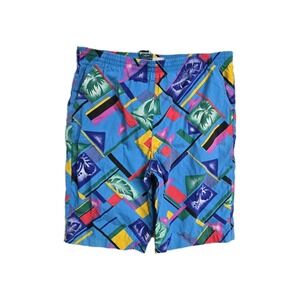Vintage Men's Swimming Shorts‎ Large  California Beachfront  Lined Boho Y2K